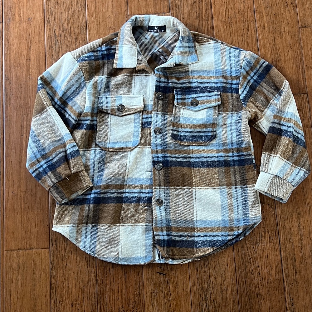 Urban Daizy Women’s Plaid Shacket